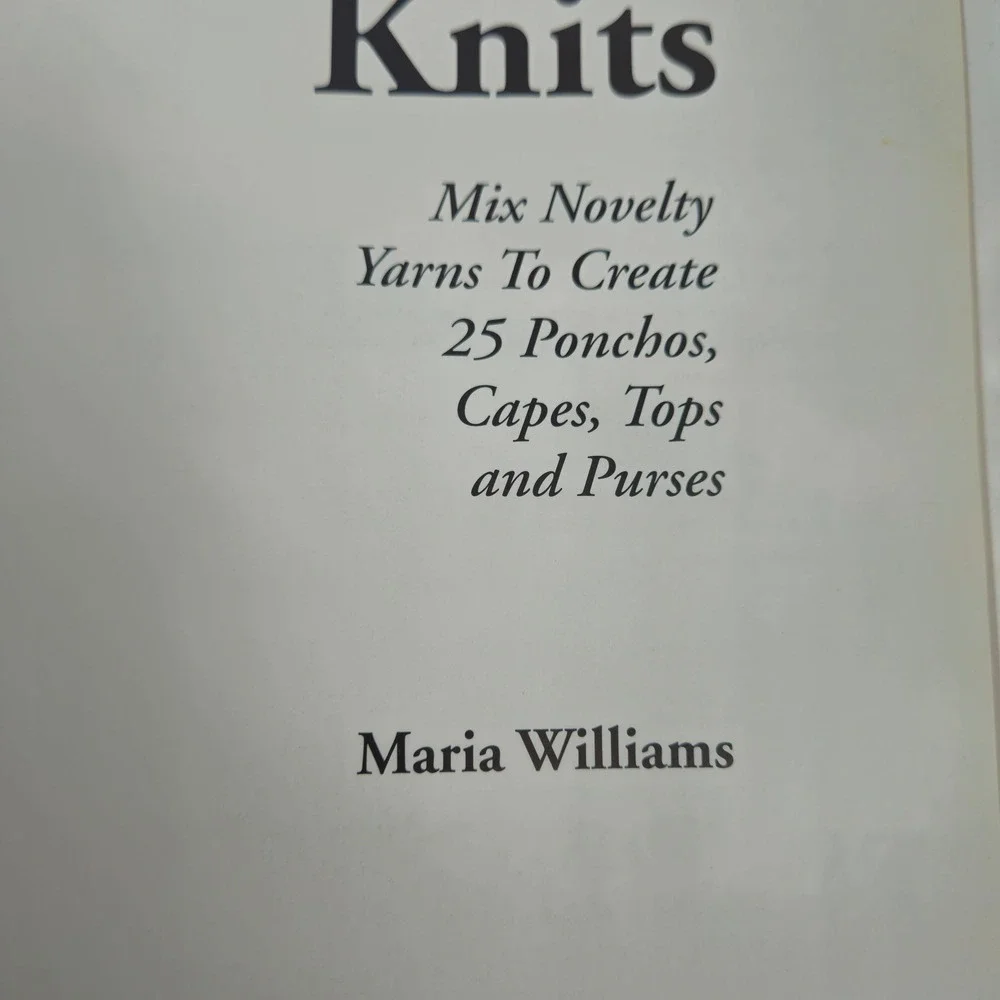 Knitting‎ Crochet Pattern Book Lot Boye Chic Knits Guide to Creating Hip Knits